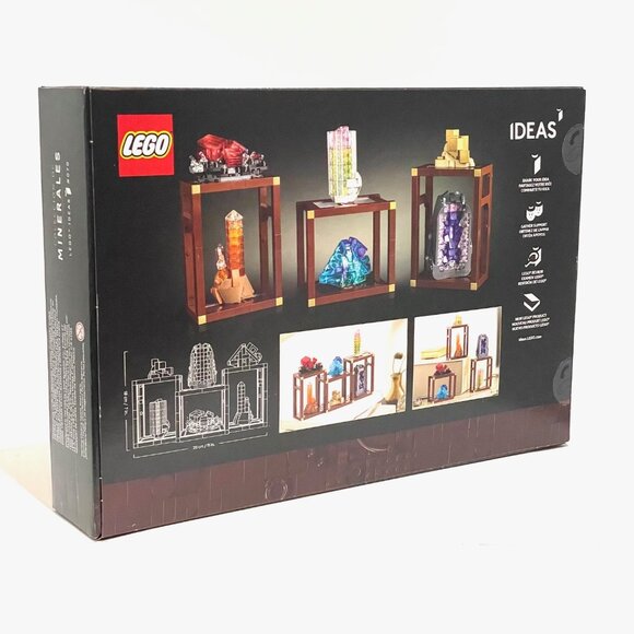 LEGO Ideas 21362 Mineral Collection Building Set NIB in Hand - Picture 6 of 16